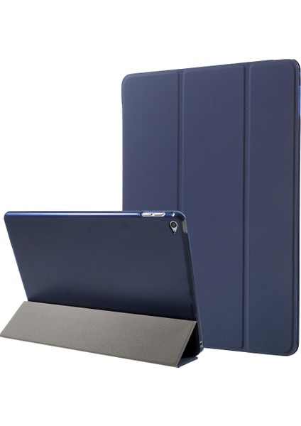 iPad Air 2 Üç Katlı Standlı Pu Deri Çift Açılı Stand Tamı Tablet Kılıfı (Yurt Dışından)