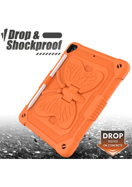 Şekli Tekme Standı Pc iPad 9 7 Inç (2017 2018) Omuz Askılı Silikon Turuncu Tablet Kılıfı (Yurt Dışından) modelleri