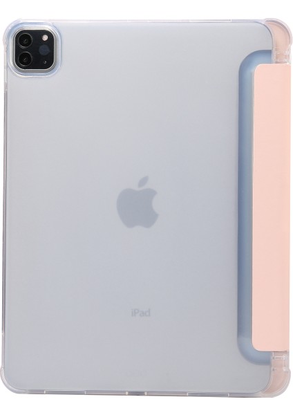 Üç Katlı Stand Otomatik Uyandırma uyku Tpu Deri iPad Pro 11 Inç (2022 2021 2020 2018) Tablet Kılıfı (Yurt Dışından) modelleri