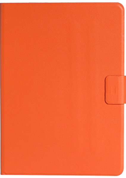 Otomatik Uyandırma Uyku Standı iPad 10.2 (2019 2020 2021) Akıllı Deri Turuncu Tablet Kılıfı (Yurt Dışından)