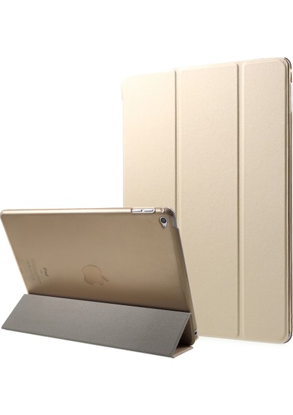 iPad Air 2 Üç Katlı Standlı Pu Deri Çift Açılı Stand Tamı Tablet Kılıfı (Yurt Dışından)