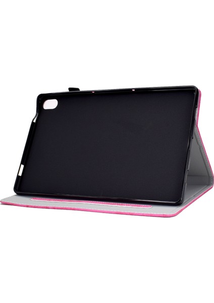 iPad 10.9 (2022) IPAD 10. Nesil Kumaş Doku Pu Deri Tam Koruma Standı Kart Yuvası Çevirin Tablet Kılıfı (Yurt Dışından)