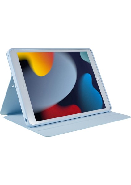 iPad 10.2 (2019 2020 2021) Çizilmeye Dayanıklı 2'si 1 Arada Çıkarılabilir Ten Dokunmatik Standı Desteği 360 Derece Dönen Tablet Kılıfı (Yurt Dışından)