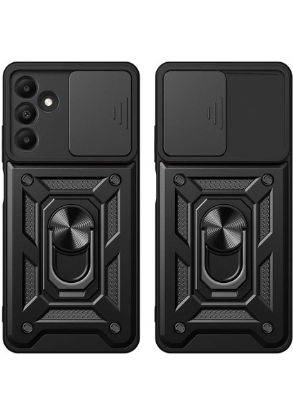 Galaxy A15 Kılıf Magnetik Standlı Kamera Korumalı Uyumlu Titanshield Kılıf Üstün Dayanıklılık. indirimleri