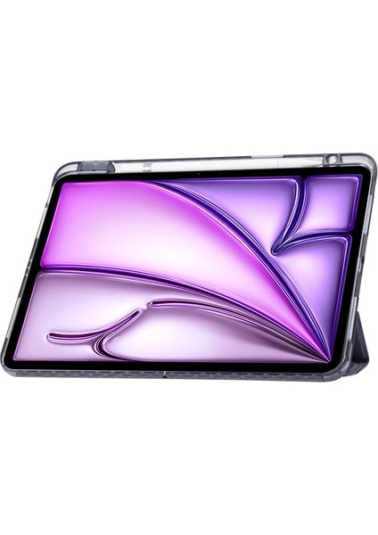iPad Air 13 (2024) Pu Deri Origami Standı Kabuğu Tablet Kılıfı (Yurt Dışından) fiyatları