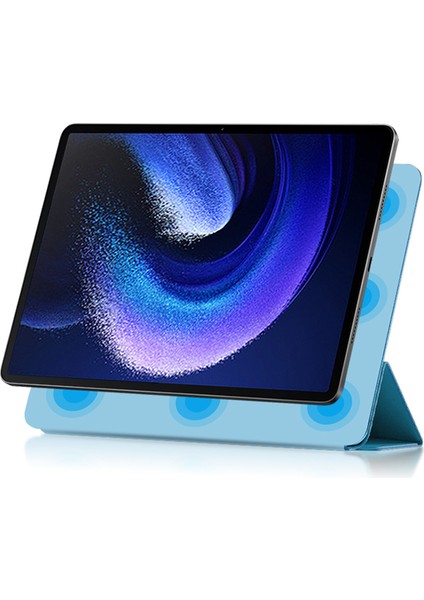 Xiaomi Pad 6 Manyetik Pu Deri Üç Katlı Koruyucu Stand Tablet Kılıfı (Yurt Dışından) modelleri