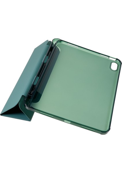 iPad 10.9 (2022) IPAD 10. Nesil Pu Deri Üç Katlı Stand Akıllı Otomatik Uyandırma uyku Kalem Yuvası Ile Tablet Kılıfı (Yurt Dışından)
