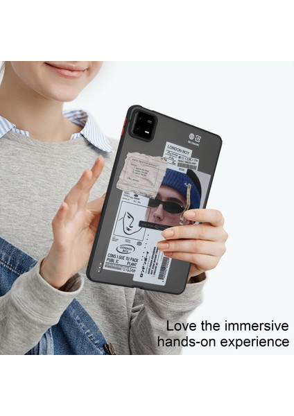 Xiaomi Pad 6 Pad 6 Pro Desen Pc Tpu Koruyucu Tablet Kılıfı (Yurt Dışından) fırsatları