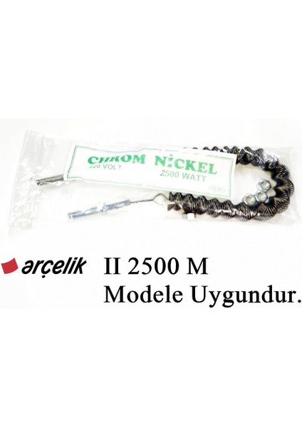 Arçelik Iı 2500 M Modele Uyumlu 2500W Infrared Soba Isıtıcı Rezistans Teli (Yatay)