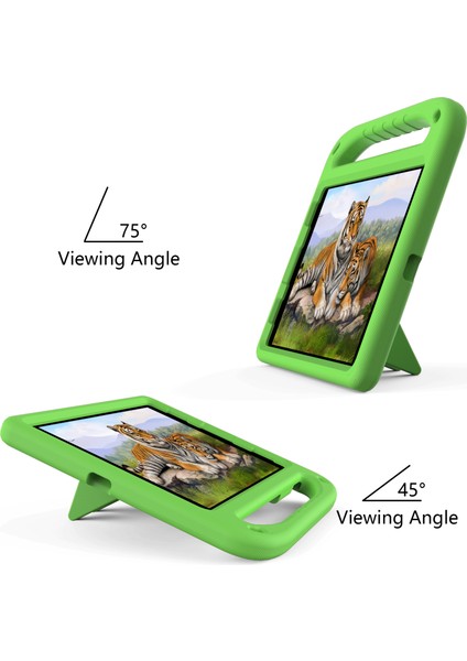 Standı Tamı Sert Eva iPad Pro 11 Saplı (2022 2021 2020 2018) YEŞIL Tablet Kılıfı (Yurt Dışından)