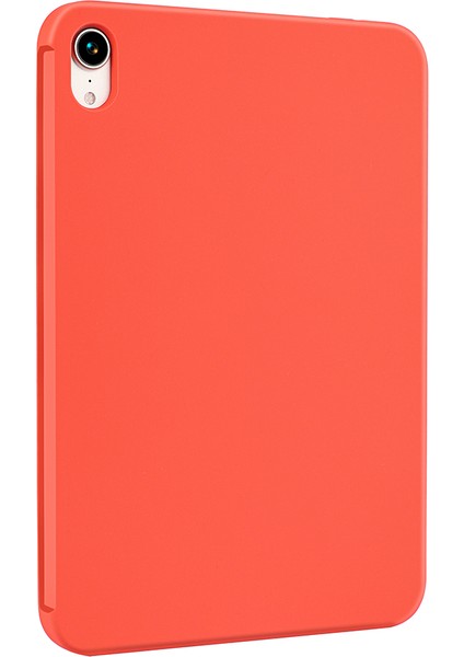 Yumuşak Dokunuşlu Sıvı Silikon Çizilmez Mikrofiber Astar iPad Mini Kalem Yuvalı Koruma (2021) Tablet Kılıfı (Yurt Dışından) fiyatları