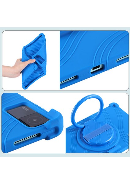 Pc Silikon Xiaomi Redmi Için Pad 360 Derece Dönen Tablet Kılıfı (Yurt Dışından)
