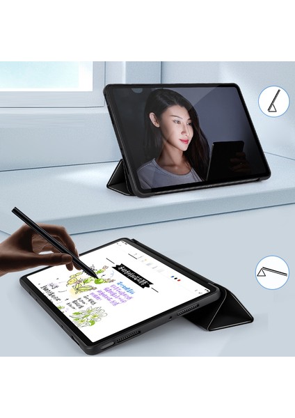 Xiaomi Pad 5 Pad 5 Pro Üç Katlı Standı Pu Deri Iç Tpu Otomatik Uyandırma Uyku Çevirme Tablet Kılıfı (Yurt Dışından) modelleri