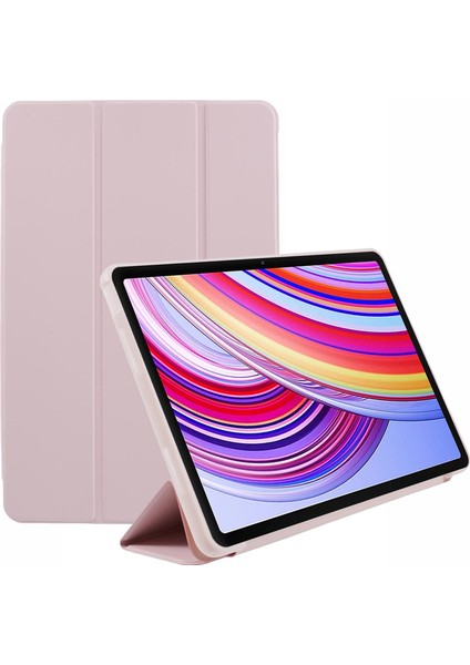 Xiaomi Redmi Için Pad Pro Pu Deri Silikon Üç Katlı Stand Pro Poco Padtective Tablet Kılıfı (Yurt Dışından)