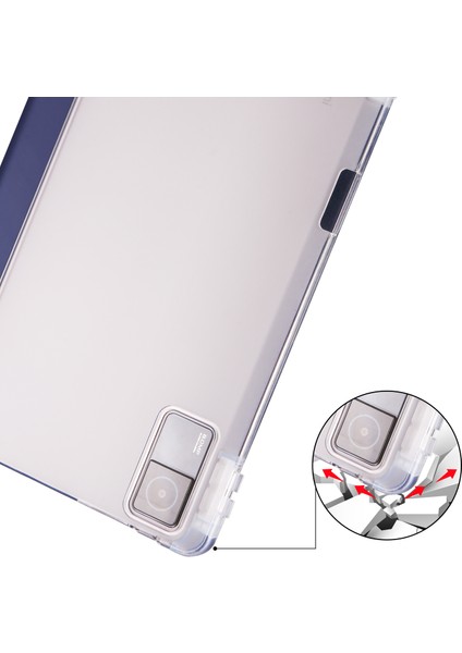 Xiaomi Redmi Için Pad Kalem Yuvası Tamı Üç Katlı Stand Pu Deri Tpu Koruyucu Tablet Kılıfı (Yurt Dışından) indirimleri