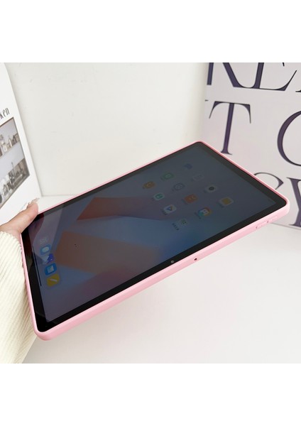 Xiaomi Redmi Pad Se Dokunmatik Yumuşak Tpu Bej Tablet Kılıfı (Yurt Dışından)