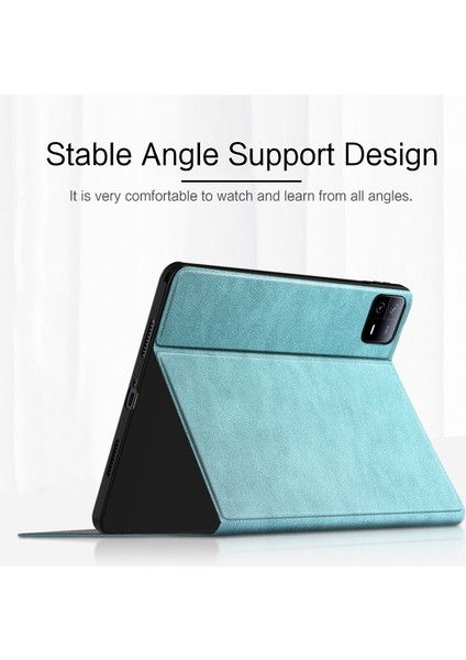 Xiaomi Pad 6 Pu Deri Koruma Standı Tablet Kılıfı (Yurt Dışından)