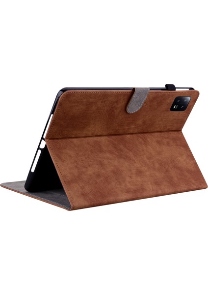 Xiaomi Pad 6 Otomatik Uyandırma ve Uyku Sevimli Kaplan Desen Pu Deri Kart Tutucu Standı Tablet Kılıfı (Yurt Dışından) indirimleri