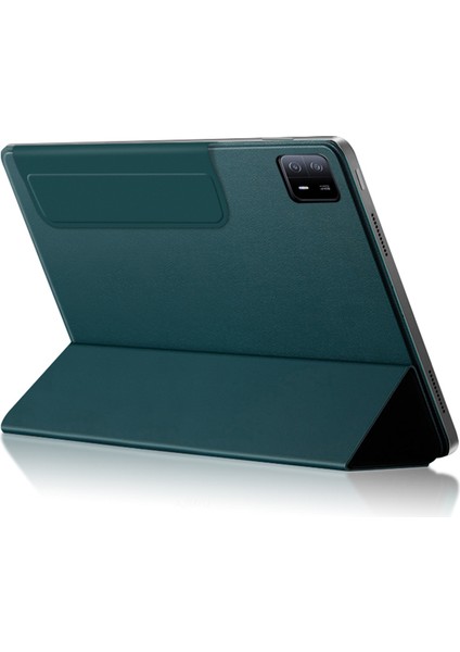 Xiaomi Pad 6 Max 14 Üç Katlı Stand Pu Deri Manyetik Emme Otomatik Uyku Uyandırma Tablet Kılıfı (Yurt Dışından)