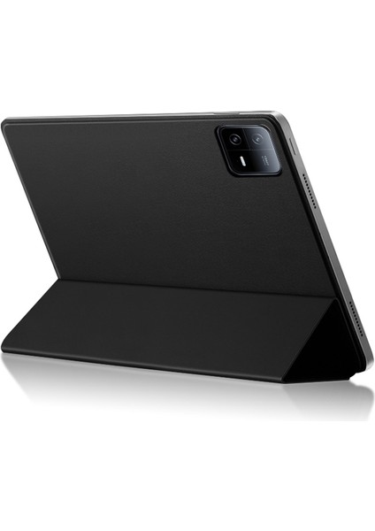 Xiaomi Pad 6 Için Pu Deri Üç Katlı Stand Manyetik Koruyucu Tablet Kılıfı (Yurt Dışından) fırsatları