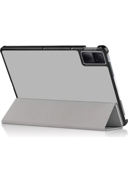 Xiaomi Redmi Için Pad Pu Deri Ayarlanabilir Üç Katlı Stand Koruyucu Tablet Kılıfı (Yurt Dışından)