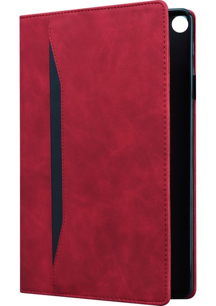 Ön Cep Tamı Iş Tarzı Pu Deri Iyi Korunmuş Cüzdan Xiaomi Pad 5 Için Standı Tablet Kılıfı (Yurt Dışından)