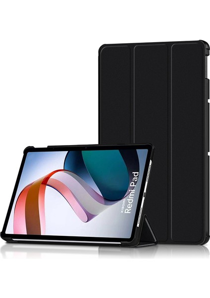 Xiaomi Redmi Için Pad Pu Deri Ayarlanabilir Üç Katlı Stand Koruyucu Tablet Kılıfı (Yurt Dışından)