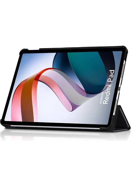 Xiaomi Redmi Için Pad Pu Deri Ayarlanabilir Üç Katlı Stand Koruyucu Tablet Kılıfı (Yurt Dışından) modelleri