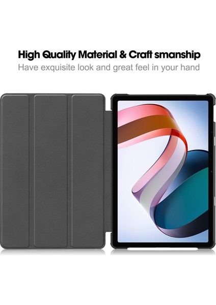 Xiaomi Redmi Pad Se Üç Katlı Standı Pu Deri Tablet Kılıfı (Yurt Dışından)