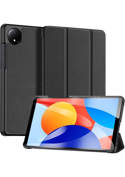 Xiaomi Redmi Pad Se 4g 8.7 Inç Üç Katlı Stand Deri Için Tablet Kılıfı (Yurt Dışından)