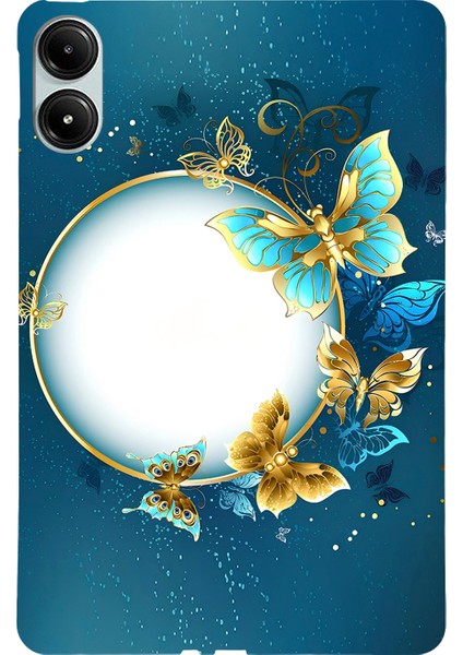 Xiaomi Redmi Pad Pro 5g Pad Pro Poco Pad Tpu Desen Baskı Ince Koruyucu Ay ve Tablet Kılıfı (Yurt Dışından)