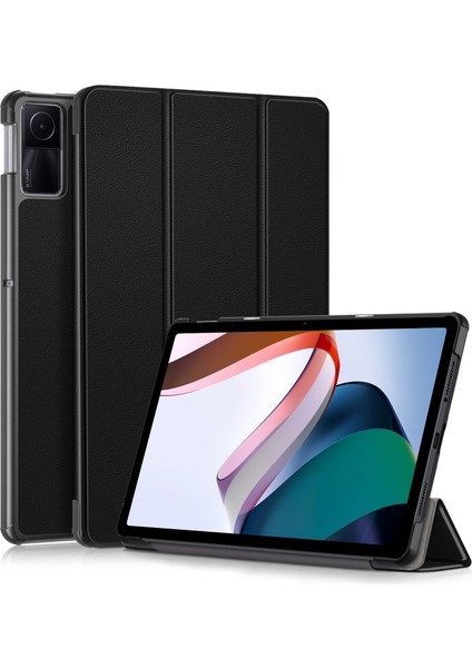 Xiaomi Redmi Için Pad Se Pu Deri Üç Katlı Stand Koruma Tablet Kılıfı (Yurt Dışından)