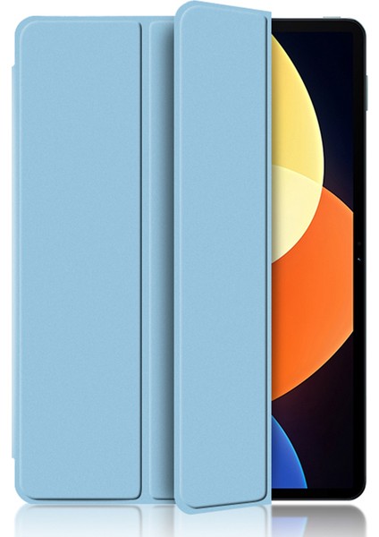 Xiaomi Pad 5 Pro 12.4 (2022) Için Dokunuşlu Folyo Çevirin Pu Deri Aşınma Önleyici Üç Katlı Stand Tablet Kılıfı (Yurt Dışından) fiyatları