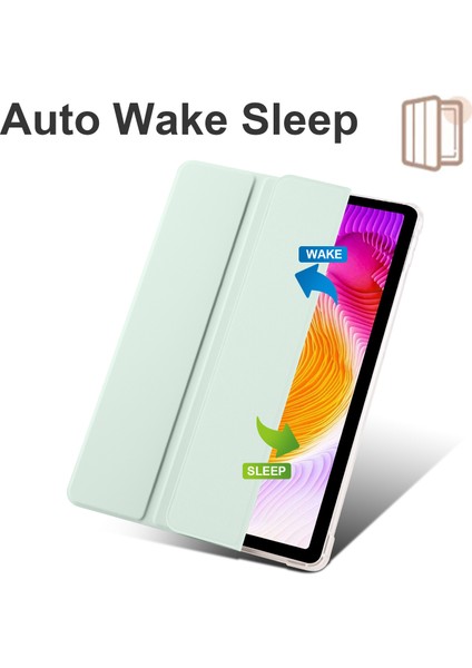 Xiaomi Redmi Pad Se Şeffaf Arka Üç Katlı Standı Kalem Yuvası Tablet Kılıfı (Yurt Dışından) fiyatları