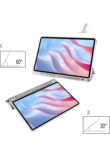 Xiaomi Redmi Için Pad Pro Kalem Yuvası Üç Katlı Stand Deri Otomatik Uyandırma Uyku Tablet Kılıfı (Yurt Dışından) modelleri