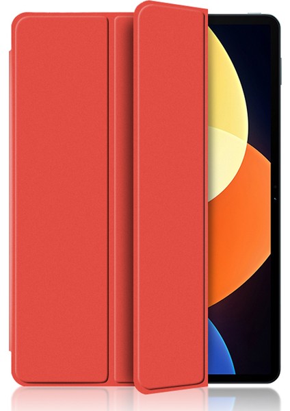 Xiaomi Pad 5 Pro 12.4 (2022) Için Dokunuşlu Folyo Çevirin Pu Deri Aşınma Önleyici Üç Katlı Stand Tablet Kılıfı (Yurt Dışından) fiyatları