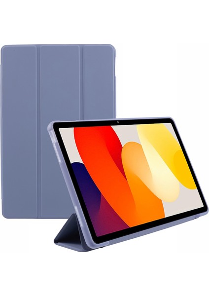 Xiaomi Redmi Için Pad Se Pu Deri Üç Katlı Standı Petek Doku Koruyucu Tablet Kılıfı (Yurt Dışından)