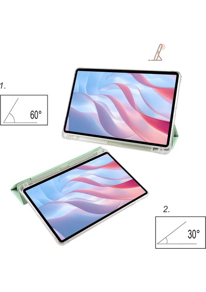 Xiaomi Redmi Için Pad Pro Kalem Yuvası Üç Katlı Stand Deri Otomatik Uyandırma Uyku Tablet Kılıfı (Yurt Dışından) modelleri
