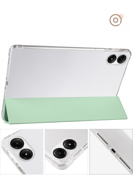 Xiaomi Redmi Için Pad Pro Kalem Yuvası Üç Katlı Stand Deri Otomatik Uyandırma Uyku Tablet Kılıfı (Yurt Dışından) fırsatları