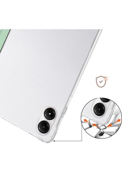 Xiaomi Redmi Için Pad Pro Kalem Yuvası Üç Katlı Stand Deri Otomatik Uyandırma Uyku Tablet Kılıfı (Yurt Dışından) indirimleri