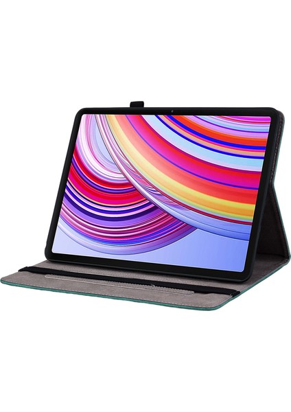 Xiaomi Redmi Pad Pro Için Kart Tutucu Çiçek Deri Koruyucu Tablet Kılıfı (Yurt Dışından) modelleri
