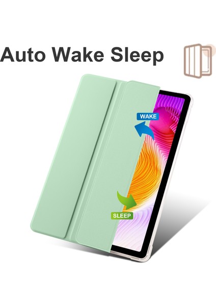Xiaomi Redmi Pad Se Için Temizle Arka Kasa Üç Katlı Standı Kalem Yuvası Tablet Kılıfı (Yurt Dışından) fiyatları