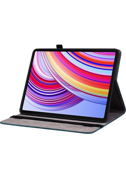 Xiaomi Redmi Pad Pro Için Kart Tutucu Çiçek Deri Koruyucu Tablet Kılıfı (Yurt Dışından) modelleri