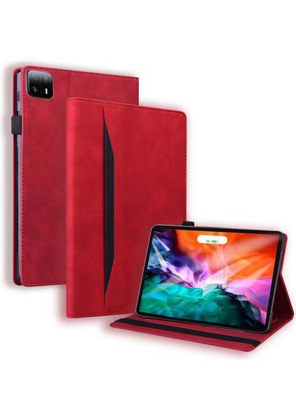 Xiaomi Pad 6 Max 14 Cüzdan Pu Deri Katlanır Stand Koruyucu Tablet Kılıfı (Yurt Dışından)