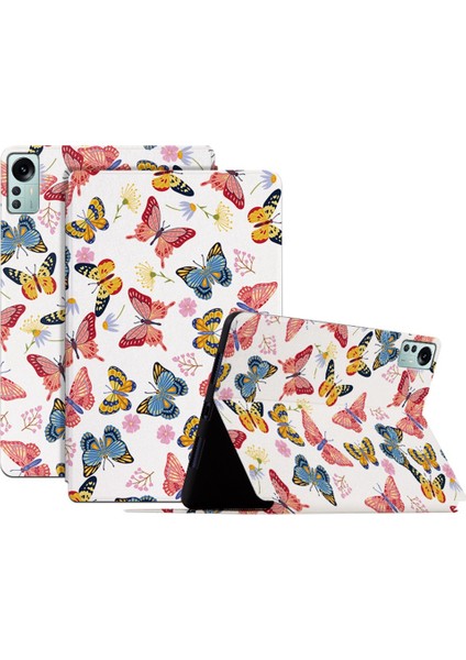 Xiaomi Pad 5 Pro 12.4 (2022) Baskılı Standlı Koruyucu Tablet Kılıfı (Yurt Dışından)