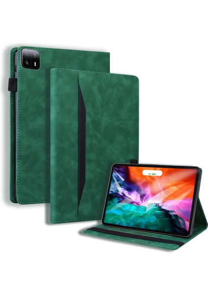Xiaomi Pad 6 Max 14 Cüzdan Pu Deri Katlanır Stand Koruyucu Tablet Kılıfı (Yurt Dışından)