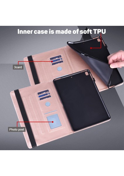 Xiaomi Redmi Için Pad Kart Tutucu Baskı Çiçek Pu Deri Standı Tablet Kılıfı (Yurt Dışından) fırsatları