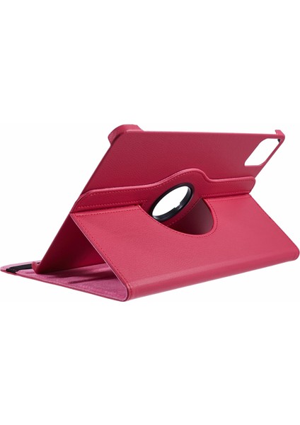 Xiaomi Pad 6 S Pro 12.4 Döner Stand Pu Deri Pc Elastik Bant Tablet Kılıfı (Yurt Dışından)