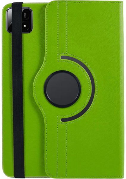 Xiaomi Pad 6s Pro 12.4 Döner Stand Pu Deri Elastik Bantlı Pc Tablet Kılıfı (Yurt Dışından) fiyatları