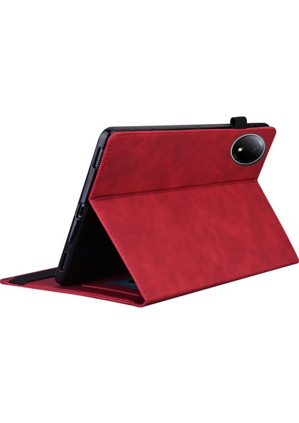 Xiaomi Redmi Için Pad Se 4g 8.7 Inç Pu Deri Iş Folio Koruyucu Kart Sahibinin Tablet Kılıfı (Yurt Dışından)